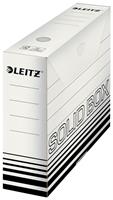 LEITZ Archiv-Schachtel Solid, weiß/hellgrün, (B)80 mm