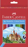 faber-castell Eco Potlood + Puntenslijper Kleurenassortiment 36 Stuks