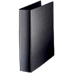 LEITZ Premium Ringbuch, DIN A4 Überbreite, schwarz, 4 D-Ring
