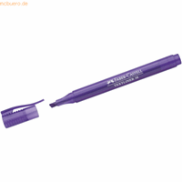 Faber-Castell Textmarker 1577 Textliner 38 violett 1-4mm Keilspitze