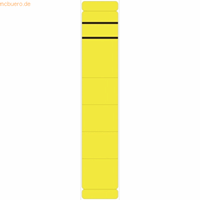 Alpha label Rückenschilder 5847 61 x 190 mm gelb 10 Stück zum aufkleben