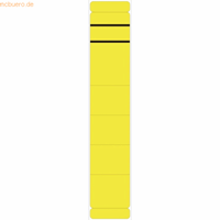Alpha label Rückenschilder 39 x 285 mm gelb zum aufkleben 10 Stück