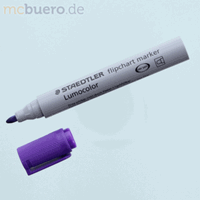 Staedtler (Lumocolor) Flipchartmarker 356 violett 2mm Rundspitze
