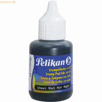 (18,63 EUR/100 ml) Pelikan Stempelfarbe Typ 4K 351353 mit Öl 30ml Flasche schwarz