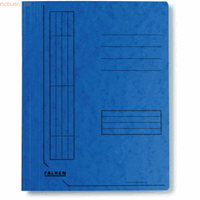 FALKEN Spiral-Schnellhefter 1128 A4 blau 355g Karton kaufmännische Heftung bis 300 Blatt