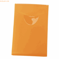 Han Visitenkartenbox für 20 Karten orange 90x54x4mm Cognito
