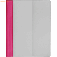 VELOFLEX Schnellhefter Veloform 4741 A4+ überbreit pink PVC Kunststoff kaufmännische Heftung bis 100 Blatt
