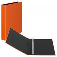 Veloflex Ringbuch Basic A4 orange 4-Ring Ø 25mm