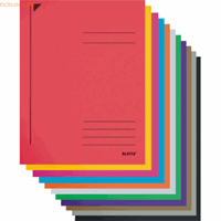 LEITZ Spiral-Schnellhefter 3040 A4 farbig sortiert 320g Karton kaufmännische Heftung bis 250 Blatt