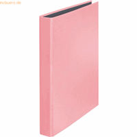 Falken Ringbuch PastellColor DIN A4 Pappe, glanzkaschiert flamingo pink