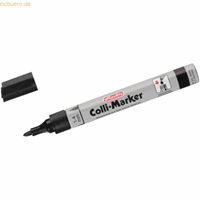 Herlitz Permanentmarker Colli-Marker 10er Etui schwarz 1-4mm Rundspitze