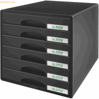 Leitz Plus - drawer cabinet - for 245 x 330 mm - black