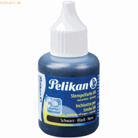 (29,53 EUR/100 ml) Pelikan Stempelfarbe Typ 84 351460 ohne Öl 30ml Flasche schwarz