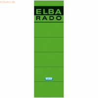 Elba Rückenschilder 04617 59 x 190 mm grün 10 Stück zum aufkleben