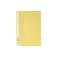 Durable Schnellhefter 9792573 A4 gelb PP Kunststoff kaufmännische Heftung bis 150 Blatt 10 Stück