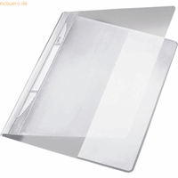 Leitz Schnellhefter Exquisit 4194 A4+ überbreit weiß PVC Kunststoff kaufmännische Heftung bis 250 Blatt