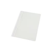 Soennecken Schnellhefter 1420 A4 weiß PVC Kunststoff kaufmännische Heftung mit Abheftlochung bis 150 Blatt
