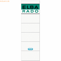 ELBA Rückenschilder 100420947 59 x 190 mm weiß / grün 10 Stück zum aufkleben