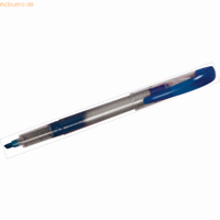 Q-CONNECT Textmarker Lipiud Ink blau 1-4mm Keilspitze