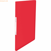 Esselte Vivida - display book - for A4 - capacity: 40 sheets - translucent vivid red
