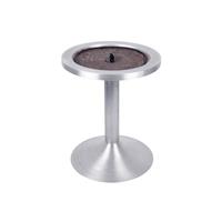 SZ Metall Standaschenbecher Table silber Durchmesser 45,0 cm