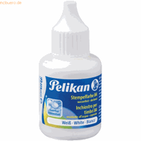 (34,30 EUR/100 ml) Pelikan Stempelfarbe Typ 84 351502 ohne Öl 30ml Flasche weiß