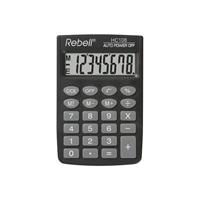 Citizen Calculator Rebell HC108 BX zwart hand 8 digit