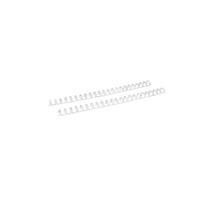 Renz Drahtbinderücken Ring Wire 320800023 weiß 2:1 23 Ringe auf A4 60 Blatt 8mm 100 Stück