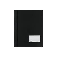 Durable Schnellhefter Duralux A4+ überbreit schwarz PVC kaufmännische Heftung bis 200 Blatt 10 Stück