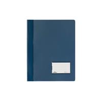 Durable Schnellhefter Duralux A4+ überbreit dunkelblau PVC kaufmännische Heftung bis 200 Blatt 10 Stück