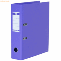 ELBA "Strong-Line" Lever Arch File PP exchangeable spine label Lilac A4 8 cm