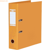ELBA "Strong-Line" Lever Arch File PP exchangeable spine label Oranje A4 8 cm
