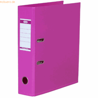 ELBA "Strong-Line" Lever Arch File PP exchangeable spine label Roze A4 8 cm