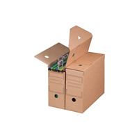 Smartbox Pro Archiv-Ablagebox braun f. Hängemappen Innenmaß: 239x115x328 mm