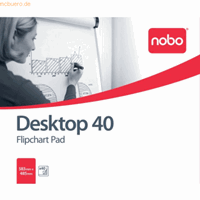 Nobo B1 - flip chart pad - 700 x 1000 mm - 40 sheets (pack of 5)