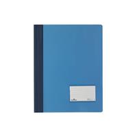 Durable Schnellhefter Duralux A4+ überbreit blau PVC kaufmännische Heftung bis 200 Blatt 10 Stück