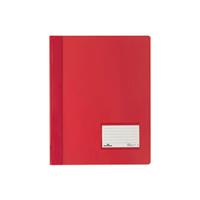 Durable Schnellhefter Duralux A4+ überbreit rot PVC kaufmännische Heftung bis 200 Blatt 10 Stück
