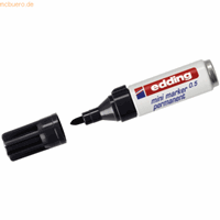 edding 0,5 mini permanent marker polybag van 10 zwart