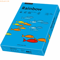 Rainbow Coloured Paper blau intensiv A3 80g Kopierpapier 500 Blatt