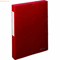 Exacompta Archivbox Exabox rot 24 x 4 x 32 cm DIN A4