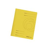 herlitz Schnellhefter 1103 A4 gelb 240g Karton kaufmännische Heftung / Amtsheftung bis 240 Blatt