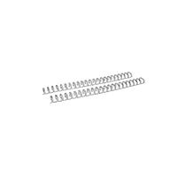 Renz Drahtbinderücken Ring Wire 321270123 schwarz 2:1 23 Ringe auf A4 105 Blatt 12,7mm 100 Stück