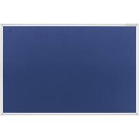 magnetoplan 1412003 Prikbord Koningsblauw, Grijs Vilt 1500 mm x 1000 mm