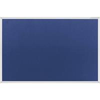 magnetoplan 1415003 Prikbord Koningsblauw, Grijs Vilt 1500 mm x 1000 mm