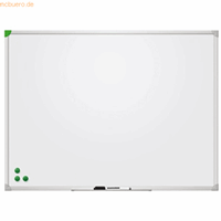 Whiteboard Franken U-Act!Line, staand & liggend, geëmailleerd, magnetisch, recycleerbaar, 450x600