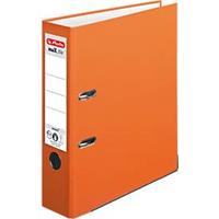 herlitz ordner maX.file protect, A4, rugbreedte 80 mm, oranje