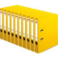 herlitz ordner maX.file protect plus, A4, rugbreedte 50 mm, 10 stuks, geel
