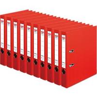 herlitz ordner maX.file protect plus, A4, rugbreedte 50 mm, 10 stuks, rood
