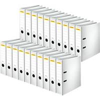 Schäfer Shop Select  ordner, A4, rugbreedte 80 mm, 20 stuks, wit