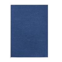Voorblad Fellowes A4 Lederlook Royal Blauw 100Stuks